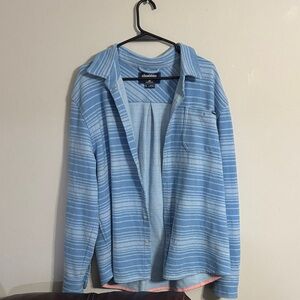 Chubbies Blue Striped Button-Down Shirt